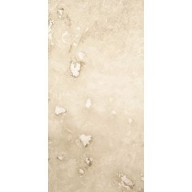 Płytki trawertyn kamienne naturalne podłogowe ozdobne trawertynowe szpachlowany Ivory Beżowy kamień naturalny 61x30,6x1,2