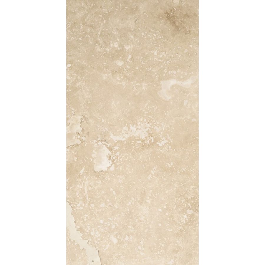Płytki trawertyn kamienne naturalne podłogowe ozdobne trawertynowe szpachlowany Ivory Beżowy kamień naturalny 61x30,6x1,2