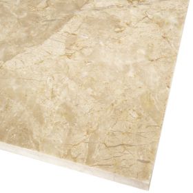 Płytki marmurowe kamienne naturalne podłogowe polerowany Royal Beige 60x60x1,8 cm