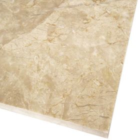 Płytki marmurowe kamienne naturalne podłogowe Royal Beige szczotka 60x60x1,8 cm