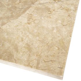 Płytki marmurowe kamienne naturalne podłogowe Royal Beige polerowane 30x60x2 cm