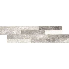 panel dekoracyjny ścienny elewacyjny kamień naturalny kwarcyt Bianco grey
