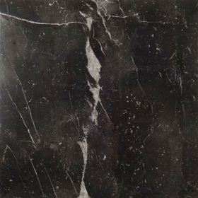 Płytki marmurowe kamienne naturalne podłogowe Negro Marquina 60x60x2 cm polerowane