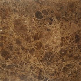 Płytki marmurowe kamienne naturalne podłogowe Emperador Brown polerowane 60x60x2 cm