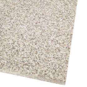 Płytki granitowe kamienne naturalne Bianco Crystal Grey G603 60x60x3 cm płomieniowane taras schody