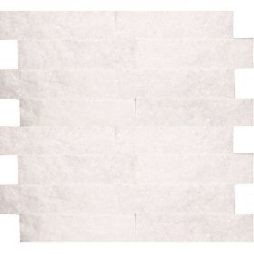 Kamień naturalny dekoracyjny elewacyjny ścienny panel kwarcyt white biały