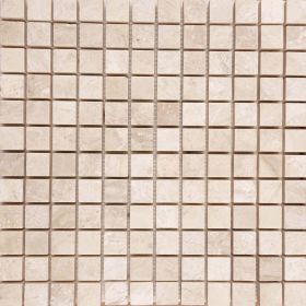 mozaika kamienna marmurowa naturalna Diana Royal  30,5 x 30,5 x 1 cm kostka 2,3 x 2,3 x 1 cm