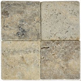płytki trawertynowe kamienne silver 15x15