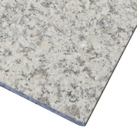 Płytki granitowe kamienne naturalne Bianco Sardo 60x40x2 cm płomieniowane na taras