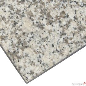 Płytki granitowe kamienne naturalne Bianco Sardo 60x60x2 cm błyszczace