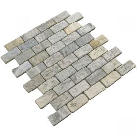 Silver Shine Brick mozaika kamienna ścienne