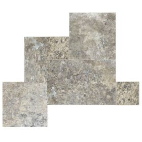 Płytki Trawertyn Silver Ash kpl. 0,742 m2 szpachlowane