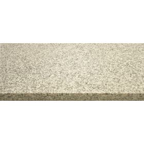 Stopnie schody granitowe kamienne naturalne zewnętrzne płomieniowane Bianco Crystal Grey 150x33x2 cm rant