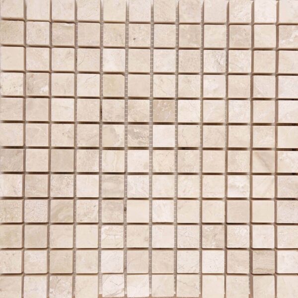 mozaika kamienna marmurowa naturalna Diana Royal 30,5 x 30,5 x 1 cm kostka 2,3 x 2,3 x 1 cm