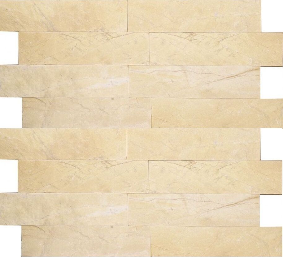 Kamień naturalny dekoracyjny elewacyjny ścienny panel marmurowy yellow
