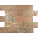 Kamień Elewacyjny Dekoracyjny Ścienny Ozdobny Naturalny Łupek Cooper 30x10x1 cm
