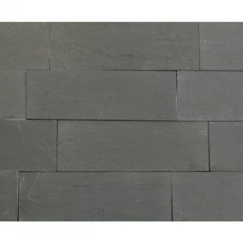 kamień elewacyjny ścienny Carbon Black 30x10