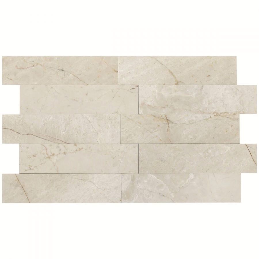Płytka marmur Lilia Classic szlifowany 30,5x7,5x1 cm